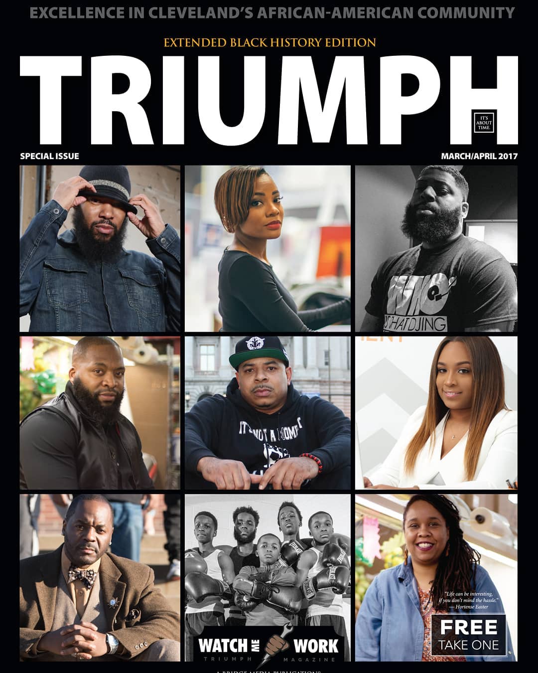 TRIUMPH MAGAZINE EXTENDED BLACK HISTORY MONTH EDITION | Design And ...